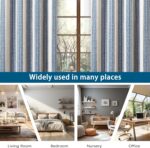 DriftAway Chris Linen Blackout Curtains with Thermal and Sound Reducing Layer 90... - Image 8