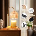 Flower Candle Warmer Lamp for Jar Candles with Timer & Dimmer, Adjustable Height... - Image 7