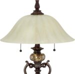 Kathy Ireland Amor Traditional Vintage Table Lamp 26" High Bronze Brown Marble F... - Image 4