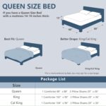 CozyLux King Size Comforter Set, 3 Pieces Heathered Olive Green Soft Luxury Comf... - Image 8