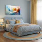 BLINFEIRU Abstract Canvas Wall Art for Living Room Large Colorful Textured Paint... - Image 6