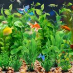 PietyPet Fish Tank Accessories Green Plants, 10pcs Green Fish Tank Decorations, ... - Image 5
