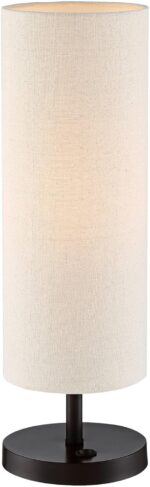 360 Lighting Heyburn 20" High Modern Accent Hotel Style Table Lamp with USB Char... - Image 5