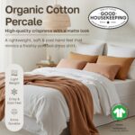 California Design Den 2-Pack 100% Organic Cotton Twin Extra Long Fitted Sheets P... - Image 4