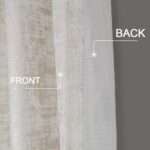 always4u White Soft Velvet Curtains 108 Inch Length Long Luxury Bedroom Curtains... - Image 4