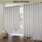 always4u White Soft Velvet Curtains 108 Inch Length Long Luxury Bedroom Curtains... - Image 7