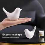 Notakia Small White Birds Statues Home Decor Modern Style Decorative Ornaments f... - Image 5