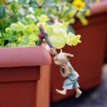 Top Collection 4383 Miniature Fairy & Terrarium Garden Pixie Flower Pot Hugger S... - Image 3