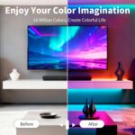 LED Strip Lights,RGB Music Sync Color Changing Led Lights with Smart App Control... - Image 7