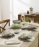 Oneida 897206 Organic Shades 2-Piece Serving Set, Green - Image 6