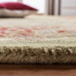 SAFAVIEH Persian Legend Collection Area Rug - 6' x 9', Light Green & Rust, Handm... - Image 7