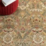 SAFAVIEH Persian Legend Collection Area Rug - 6' x 9', Light Green & Rust, Handm... - Image 9