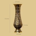 ARRC Handcrafted 10" Tall Decorative Vase | Flower Vase for Centerpieces & Table... - Image 4