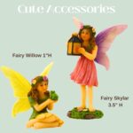 PRETMANNS Fairy House Kit - Fairy Garden Accessories for Outdoor Miniature Villa... - Image 6