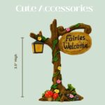PRETMANNS Fairy House Kit - Fairy Garden Accessories for Outdoor Miniature Villa... - Image 7