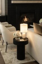 Safavieh Lighting Collection Davion White/ Brass Gold 16-inch Bedroom Living Roo... - Image 3