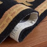 SAFAVIEH Area Rug 8x10 - Chelsea Collection - Large - Black, Hand-Hooked Wool, F... - Image 7