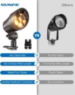 SUNVIE 6W LED Landscape Lights Low Voltage Landscape Lighting with Connectors Wa... - Image 5