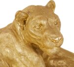 Deco 79 Resin Tiger Decorative Sculpture Laying Home Decor Statue, Accent Figuri... - Image 5