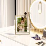 Gold Floating Frame, 5"x7", Vertical, 2 Set, For Picture 4x6, 3.5x5,2x3, Small D... - Image 7