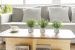 Mkono Mini Fake Plants in Farmhouse Galvanized Metal Pots 3 Pack Small Potted Ar... - Image 3