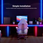NEEWER 9.84ft/3m LED Strip Lights Front Lit, Smart AI RGB Cuttable Neon Rope Lig... - Image 7