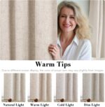 H.VERSAILTEX Polyester Blackout Curtains 96 Inches Long, 100% Absolutely Blackou... - Image 4