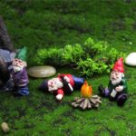 Tirifer 4Pcs Miniature Garden Gnome Set, Wizard Gnome 3D Dwarves Fairy Garden Gn... - Image 3