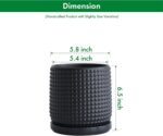 D'vine Dev 6 Inch Ceramic Beaded Stoneware Planter Pot - Flower Pot with Drainag... - Image 4
