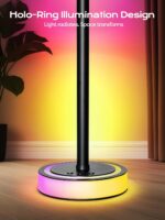 Smart Corner Floor Lamp, RGBICW LED Standing Lamp with App Control, 16 Million C... - Image 7