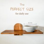 Mora Ceramic Bowls For Kitchen, 28oz - Bowl Set of 4 - For Cereal, Salad, Pasta,... - Image 3