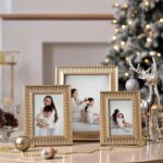 ArtbyHannah 5x7 Gold Picture Frames Set of 2, Ornate Vintage Golden Photo Frames... - Image 6