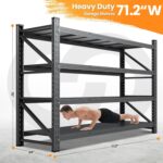 71”W Garage Shelving Units, 5000LBS Storage Shelves Heavy Duty, 24" Deep Metal S... - Image 3