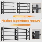 71”W Garage Shelving Units, 5000LBS Storage Shelves Heavy Duty, 24" Deep Metal S... - Image 6
