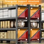 71”W Garage Shelving Units, 5000LBS Storage Shelves Heavy Duty, 24" Deep Metal S... - Image 9
