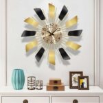 Wall Clock Ins Style Modern Luxury Living Room Home Decoration Sofa Background S... - Image 4