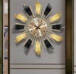 Wall Clock Ins Style Modern Luxury Living Room Home Decoration Sofa Background S... - Image 5