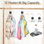2 Pack Tank Top Hanger, Bra Hangers for Closet Organizer Max 36 Storage Capacity... - Image 3