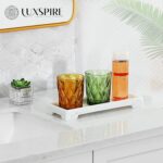 Luxspire Bathroom Vanity Tray, Resin Toilet Tank Tray, Kitchen Trays, 11" x 4" R... - Image 8