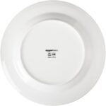 Amazon Basics Porcelain Dinnerware Set, Microwave and Dishwasher Safe, Service f... - Image 5