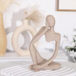 Thinker Statues and Sculptures,Sandstone Resin Thinker Statue Ornaments, Abstrac... - Image 7