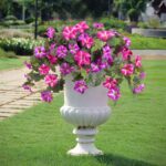 Artificial Fake Flowers Plants for Outdoor Decoration, 2PCS Faux Petunias Silk F... - Image 6