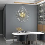 FLEBLE Wall Clocks for Living Room Decor Large Wall Clock Battery Operated 24" S... - Image 3