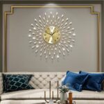 FLEBLE Wall Clocks for Living Room Decor Large Wall Clock Battery Operated 24" S... - Image 6