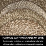 Chardin home Jute Braided Oval Table Runner | Boho Table Runner | Artisanal Cent... - Image 5