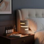 Marmor Marble Lamp Modern Pat Lamp Travertine Table Stone lamp Type-C 3 Bedside ... - Image 4