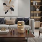 Marmor Marble Lamp Modern Pat Lamp Travertine Table Stone lamp Type-C 3 Bedside ... - Image 8