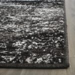 SAFAVIEH Area Rug 8x10 - Adirondack Collection - Large - Silver & Black, Modern ... - Image 5