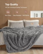 Pawque Faux Fur Throw Blankets for Couch, Sherpa Fleece Warm Super Soft Fuzzy Fl... - Image 5