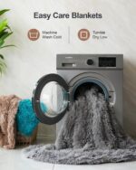 Pawque Faux Fur Throw Blankets for Couch, Sherpa Fleece Warm Super Soft Fuzzy Fl... - Image 7